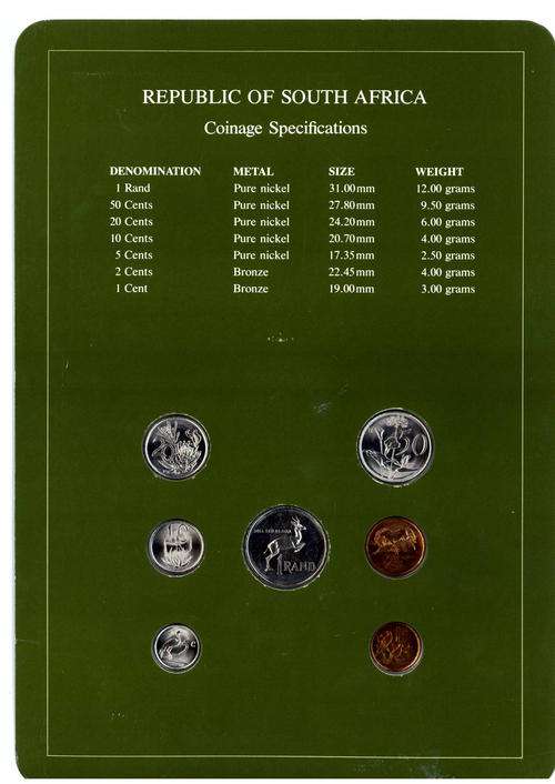 Coin set of all nations